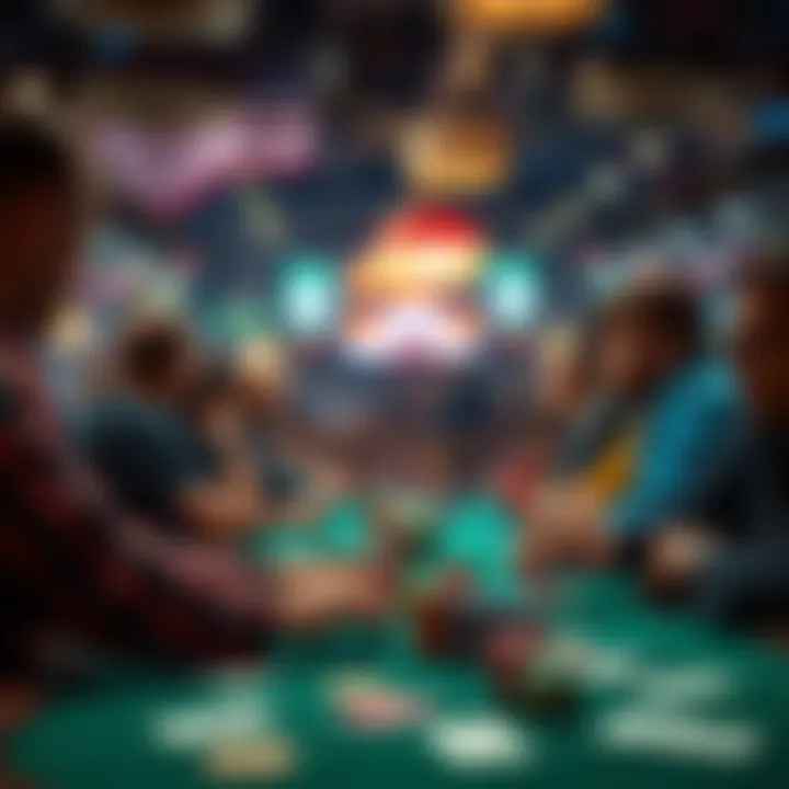 Community dynamics among U.S. poker enthusiasts