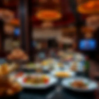 A stunning array of culinary dishes on display