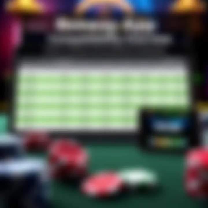 Compatibility chart for Betway app on various devices