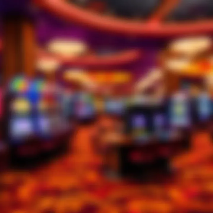 Gaming floor at Boston MGM Casino featuring diverse gaming options