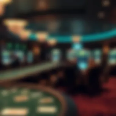 Strategic gaming area designed for serious bettors at Boston MGM Casino