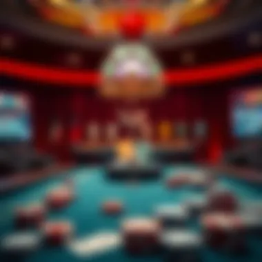 A vibrant depiction of modern casino innovations