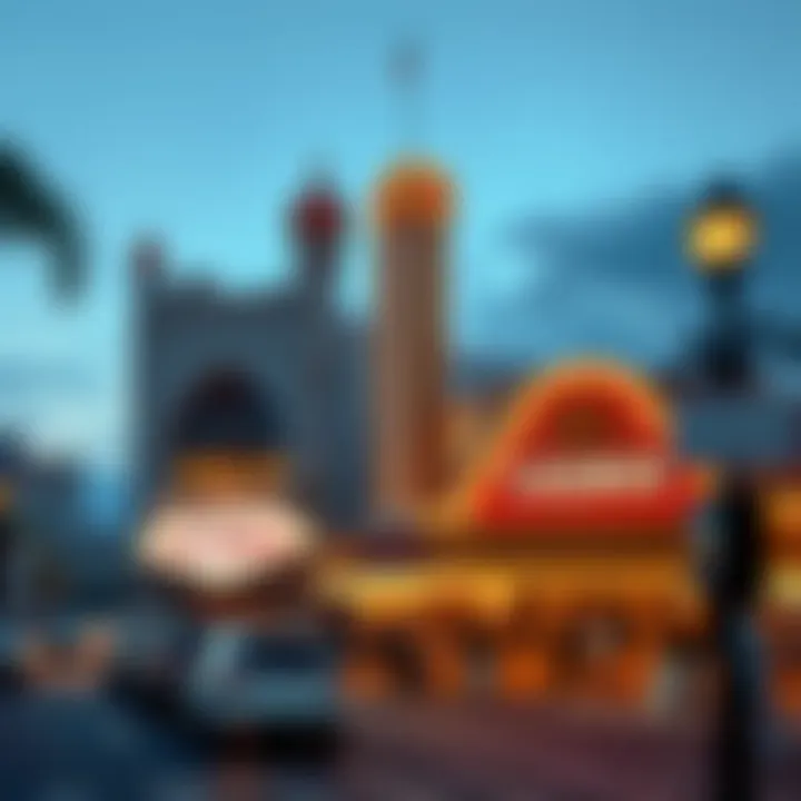 Historical photograph of one of the iconic casinos from the past