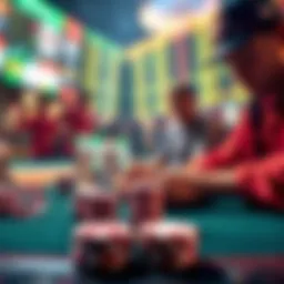 Graphical representation of sports betting trends