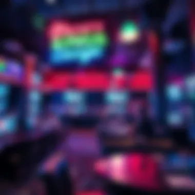 DraftKings Betting Lounge Experience Inside view of the DraftKings betting lounge showcasing technology and engagement