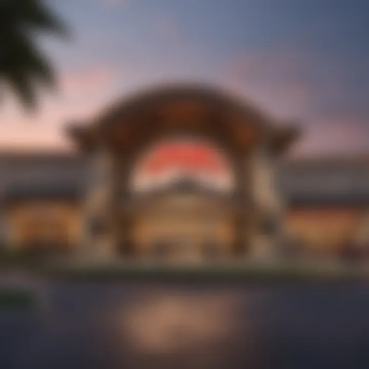 Exterior view of the new casino in Elk Grove