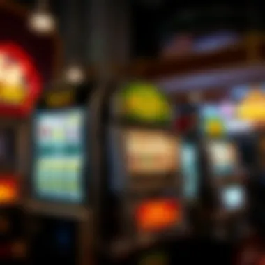 Classic slot machine showcasing vintage design and mechanisms