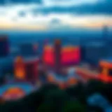 Panoramic view of Empire City Casino