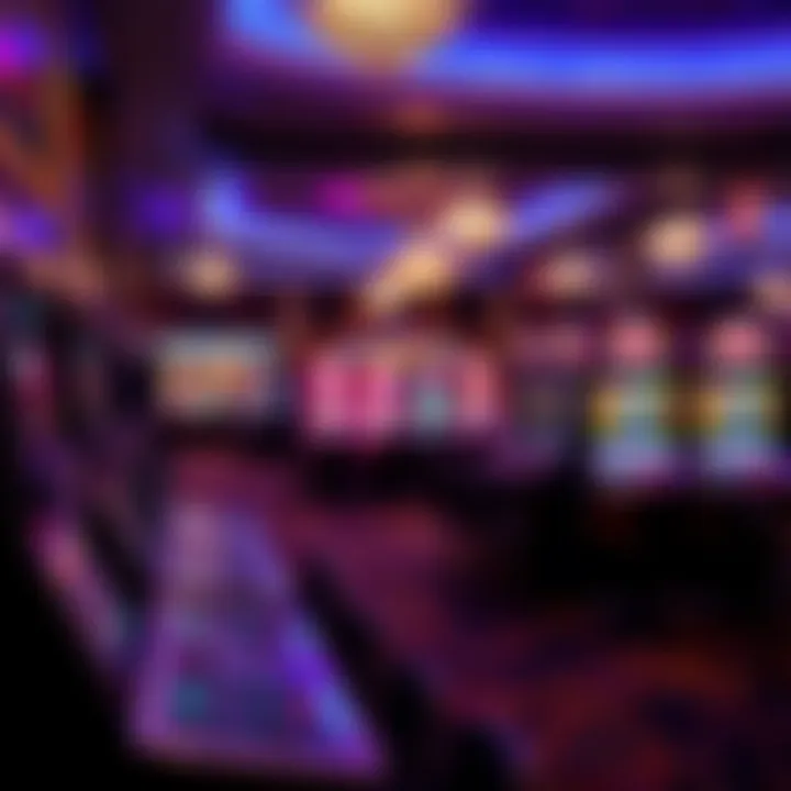 An elegant casino venue featuring premier slot machines in a luxurious setting.