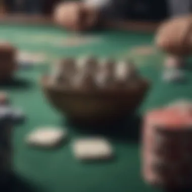 Visual representation of scoop poker strategies