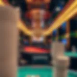 Luxurious interior of Seven Heart Casino