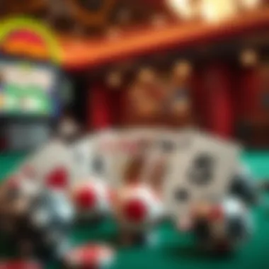 Visual representation of various lottery games available in Illinois