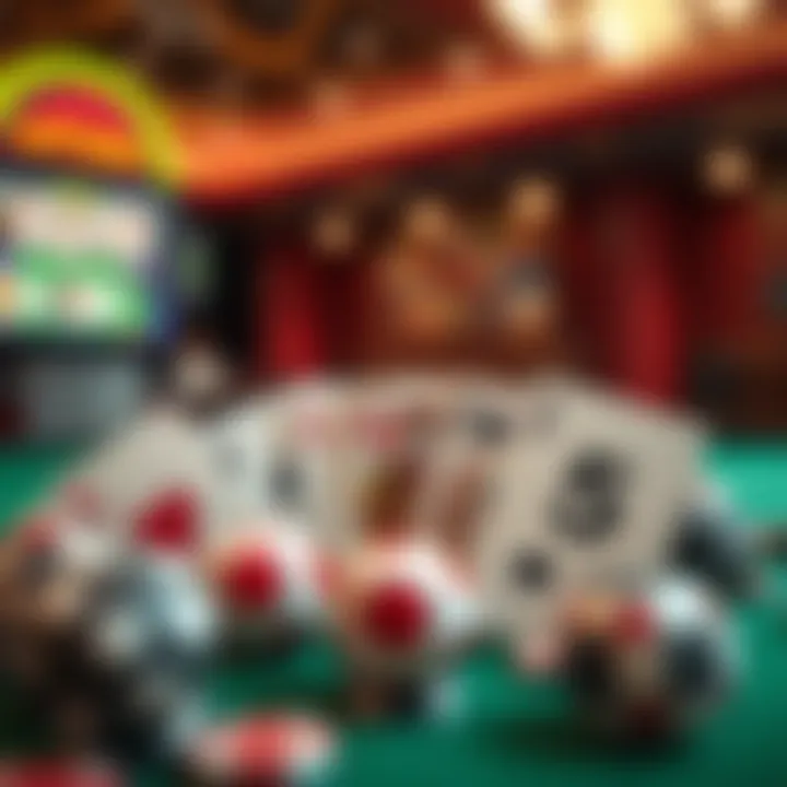 Visual representation of various lottery games available in Illinois