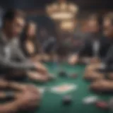 An engaging table setup for three-hand poker online