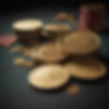 Zynga Poker chips and gold coins