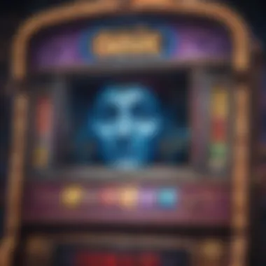 Genie Wishes Slot Machine Interface Visual representation of the Genie Wishes slot machine interface