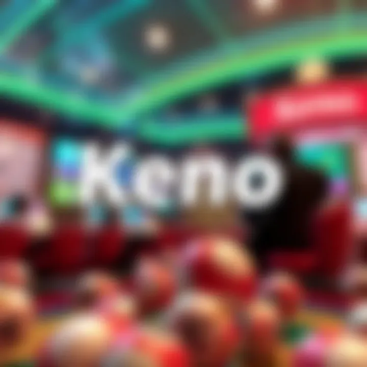 A strategic overview of Keno with highlighted tips and winning strategies.