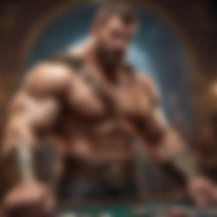 Symbolic representation of Hercules in the slot game