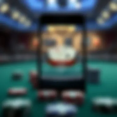 A visual representation of trends in mobile gaming relevant to blackjack applications.