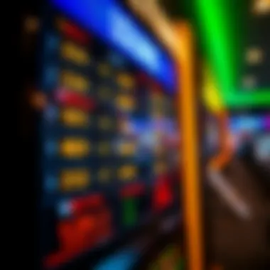 Betting Odds Display in New York Close-up of betting odds displayed on a digital screen
