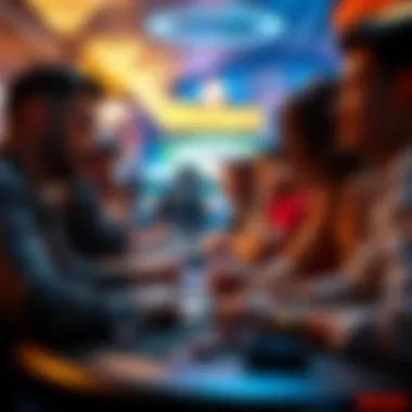 Players Engaging with Free Spins at Bitstarz Engaging graphic of players enjoying spins at Bitstarz Casino