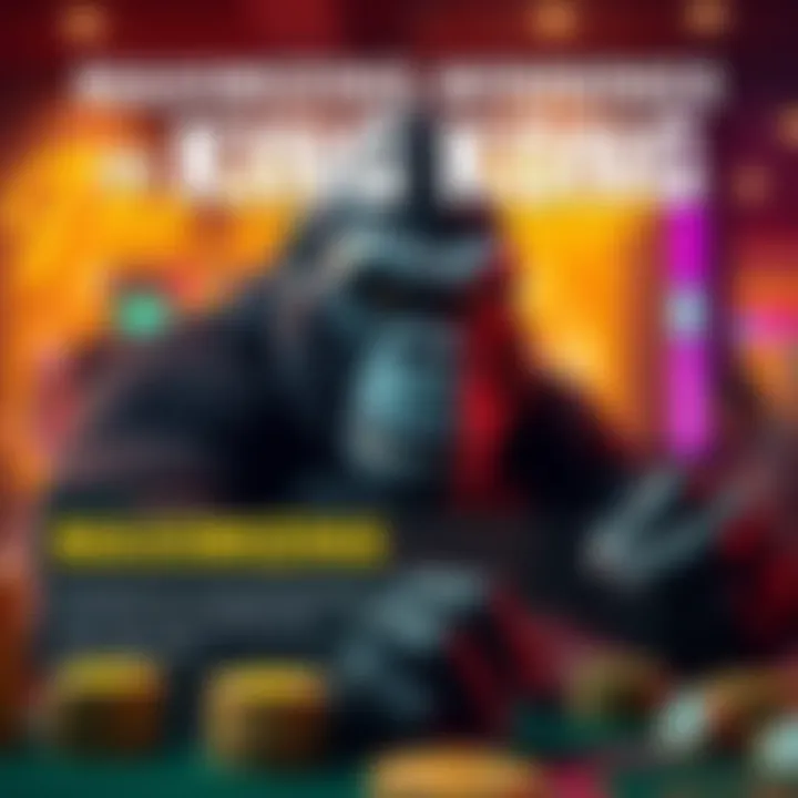 An infographic detailing strategies for maximizing winnings in the King Kong casino game