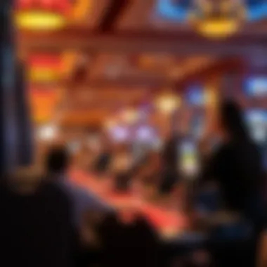 Exciting entertainment event taking place within the casino