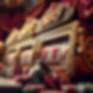 An artistic representation showcasing the origins of gypsy slots in cultural folklore