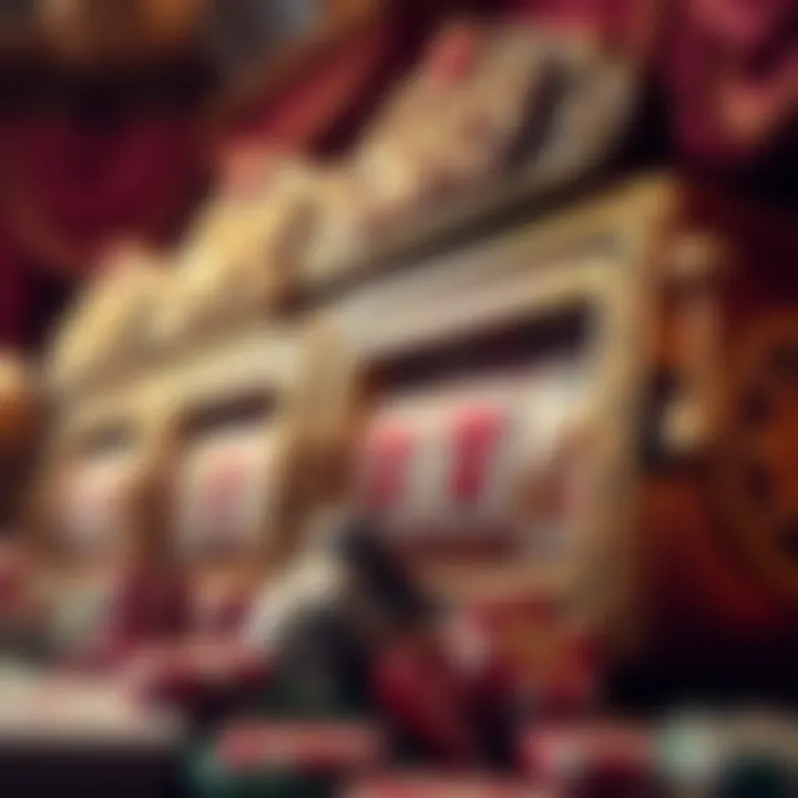 An artistic representation showcasing the origins of gypsy slots in cultural folklore