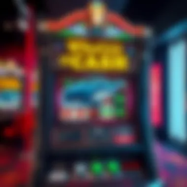 Visual representation of the Whales of Cash slot game interface