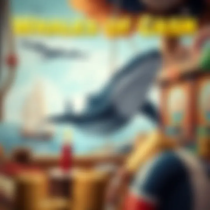 Theme illustration showcasing maritime elements in the game