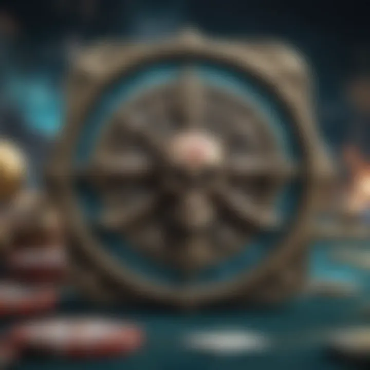 Close-up of the unique symbols featured in the Wild Pirates slot, highlighting their intricate designs.