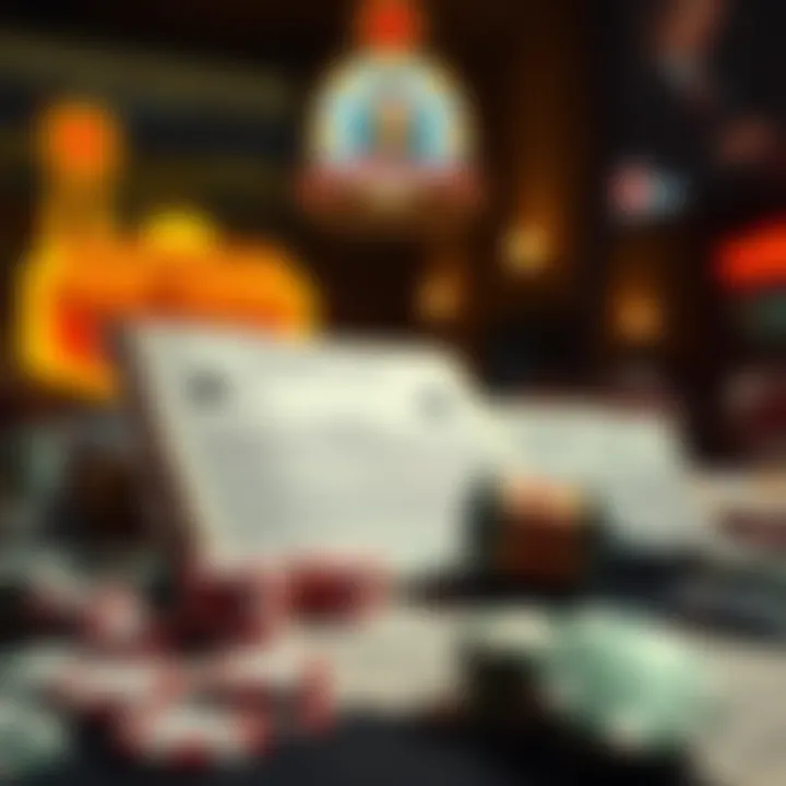 Historical gambling regulations and legislation documents