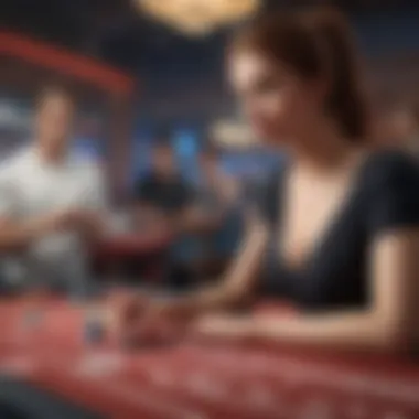 Engaging user interface of Zynga Poker